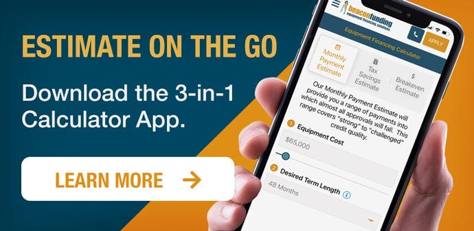 Estimate on the go. Download the 3-in-1 calculator app.