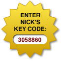 Enter Nick's Key Code