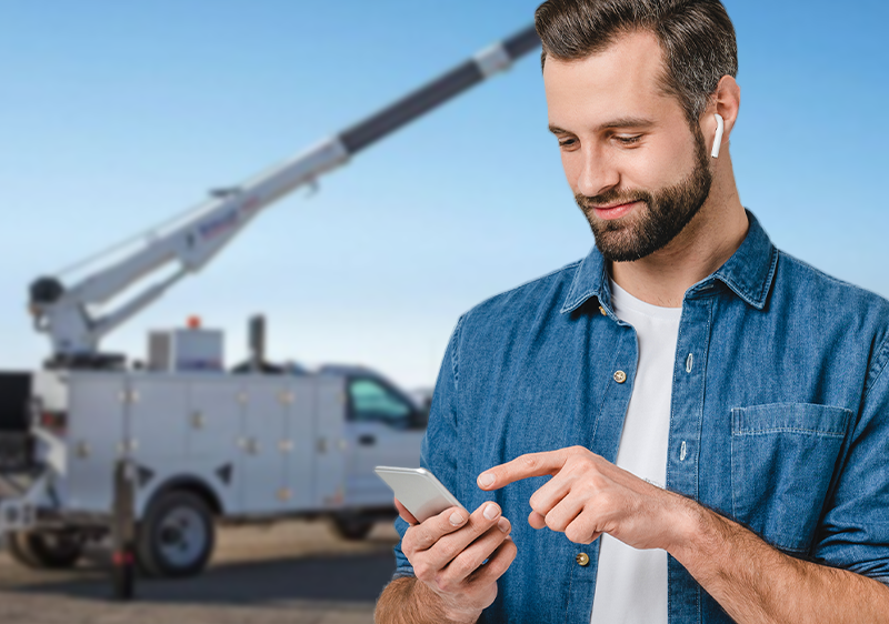 Man on phone