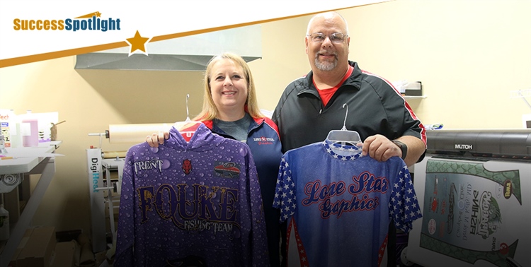Financing helped Lone Star Awards and Graphics become decorated apparel champions
