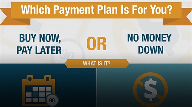 No money deals down financing