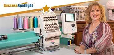 Embroidery equipment financing lets Storybook Blankie craft lasting memories