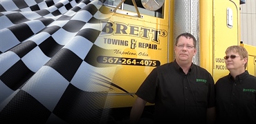 Brett’s Towing & Repair Wins NASCAR Giveaway through Tow Truck Financing with Beacon Funding