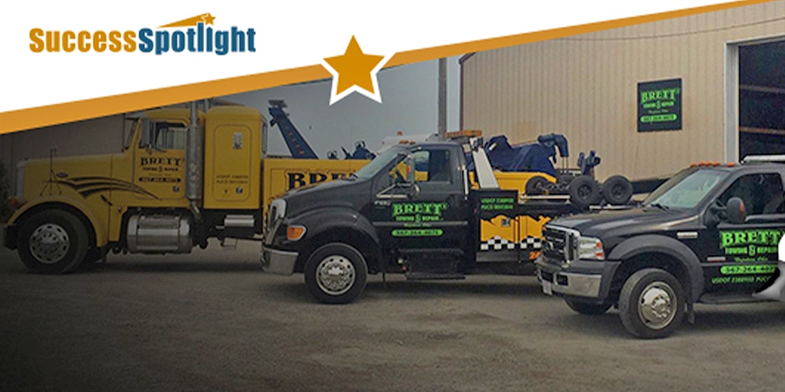 Financing gets Brett’s Towing & Repair to the Finish Line