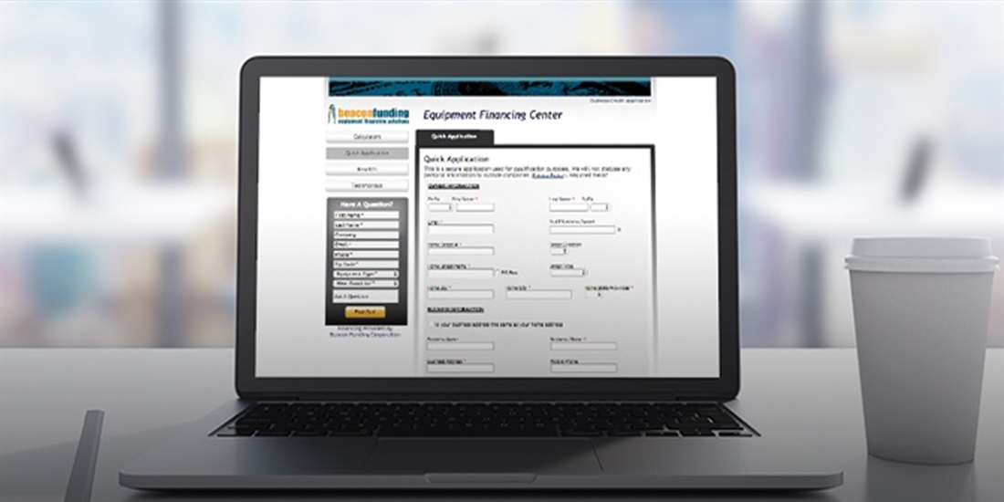 Beacon Funding Corp Launches Online Equipment Financing Center