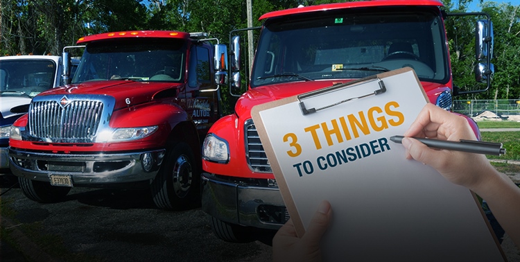3 Things to Consider When Choosing the Right Tow Truck For Your Business