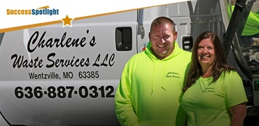 Start-Up Equipment Financing Helps Charlene’s Waste Services LLC Succeed
