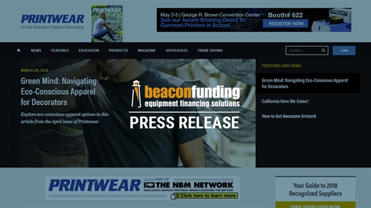 Beacon Funding Featured on PrintwearMag.com in Video Series