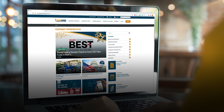 Beacon Funding Releases Dynamic Blog On Responsive Website