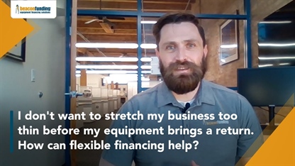 Flexible financing: Avoid business strain, gear up smoothly