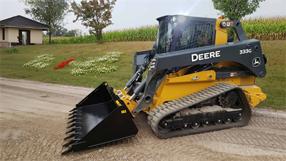 How to Use a Skid Steer for Landscaping