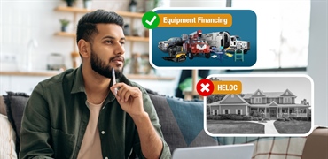Benefits of Equipment Financing vs. Home Equity Line of Credit