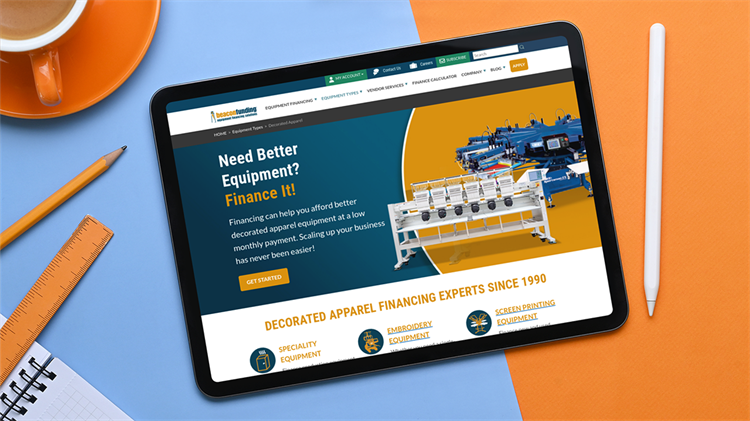 Benefits of Financing Decorated Apparel Equipment with Beacon Funding