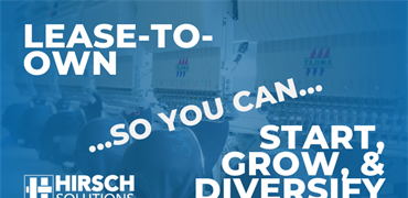 How Lease-to-Own Financing Helps Embroidery Businesses Start, Grow, and Diversify