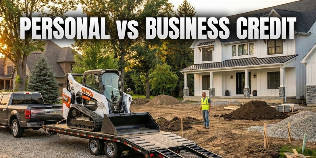 Why You Shouldn’t Use Personal Credit to Buy Hardscaping Equipment