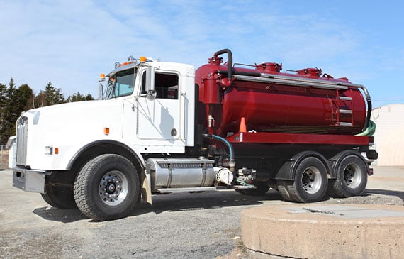 Equipment financing can spread out the cost of buying a new septic pumper truck into low monthly payments.