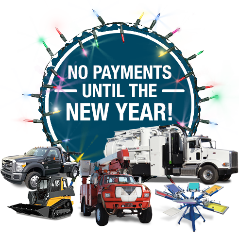 No Payments Until the New Year with Equipment