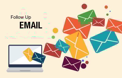 Different colored letter envelopes flow out of a laptop. Different colored letter envelopes flow out of a laptop.