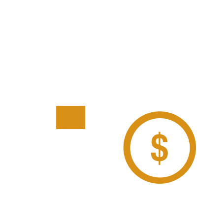 Calendar with dollar sign on date