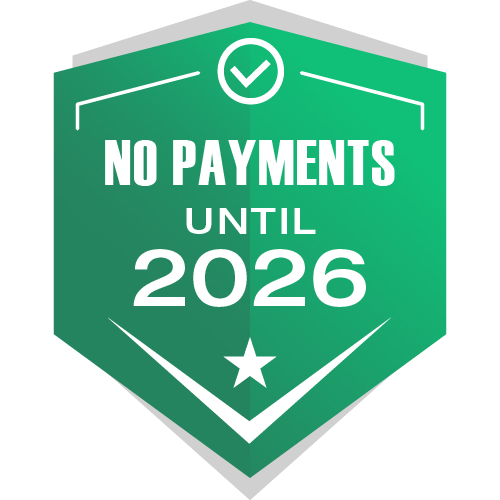 No Payments Until 2026