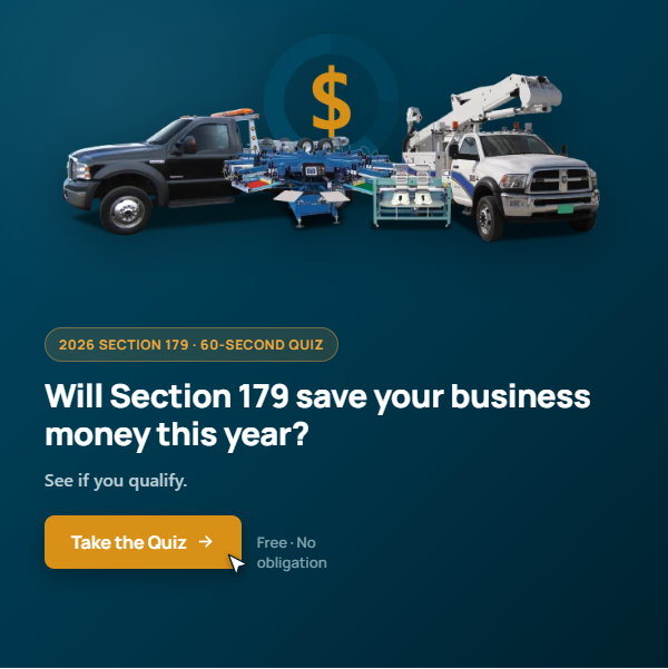 Will Section 179 save your business money this year? Take the quiz.